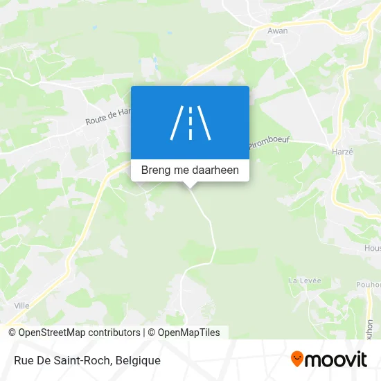 Rue De Saint-Roch kaart