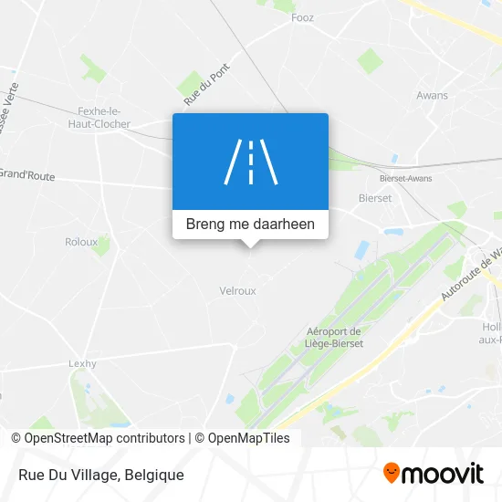 Rue Du Village kaart