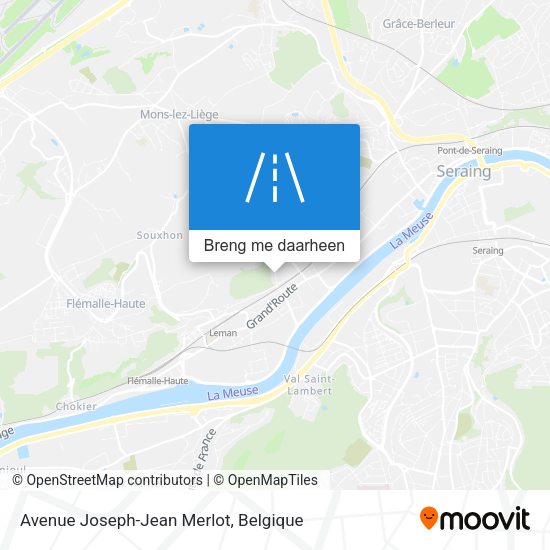 Avenue Joseph-Jean Merlot kaart