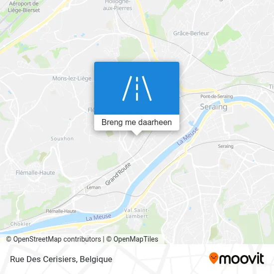 Rue Des Cerisiers kaart