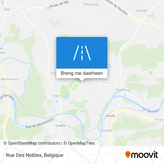 Rue Des Nobles kaart