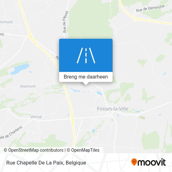 Rue Chapelle De La Paix kaart