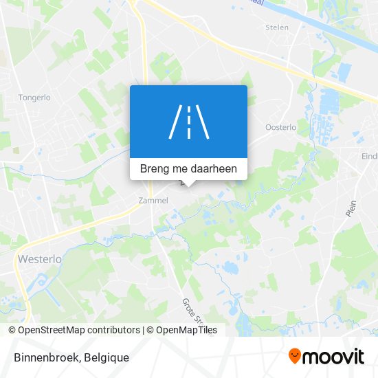 Binnenbroek kaart