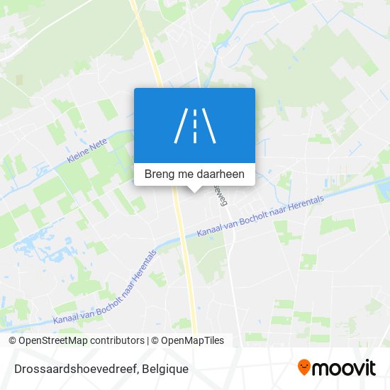 Drossaardshoevedreef kaart