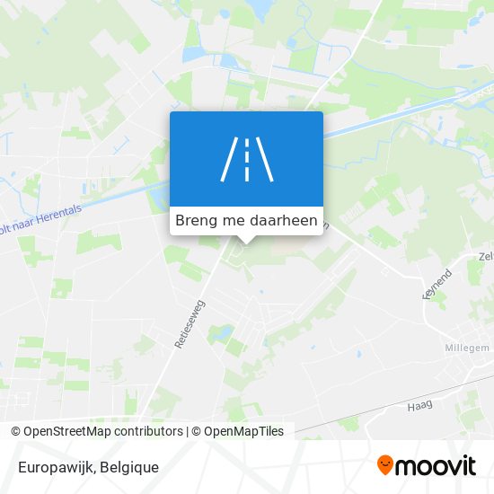 Europawijk kaart