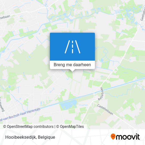 Hooibeeksedijk kaart