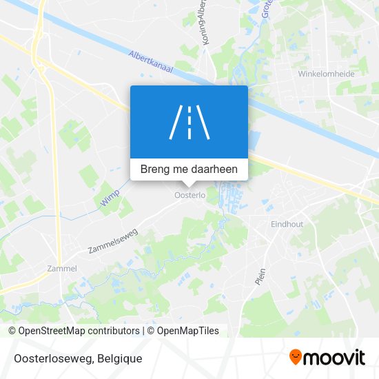 Oosterloseweg kaart