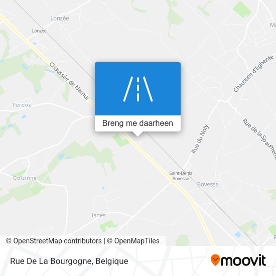 Rue De La Bourgogne kaart