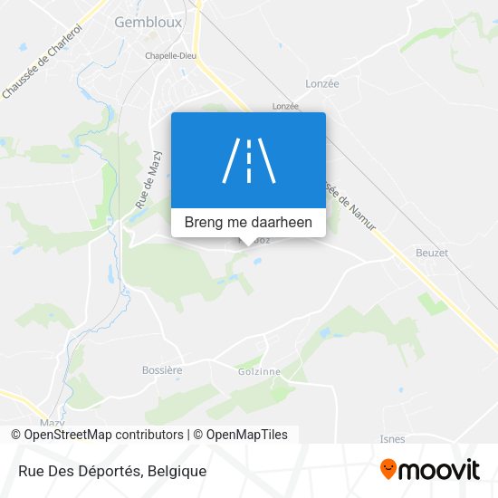 Rue Des Déportés kaart