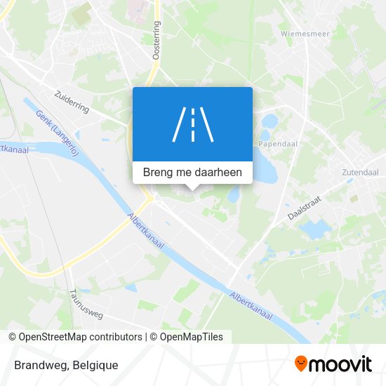 Brandweg kaart