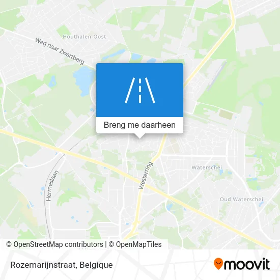 Rozemarijnstraat kaart
