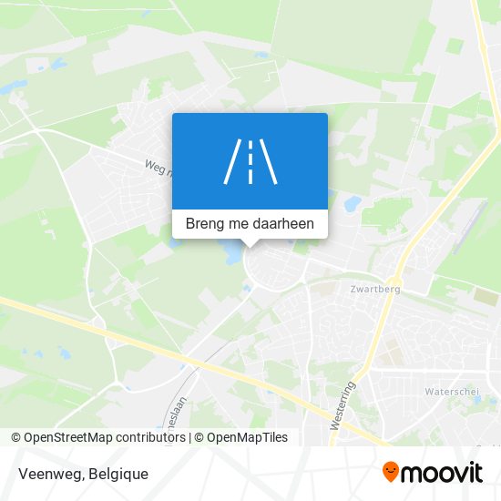 Veenweg kaart