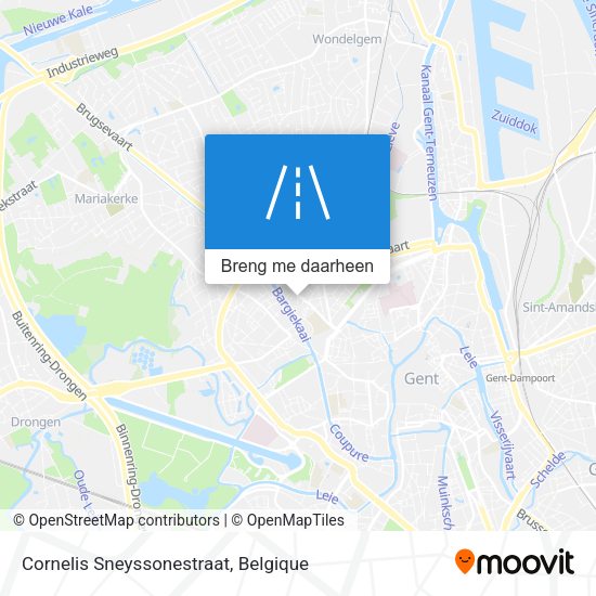 Cornelis Sneyssonestraat kaart