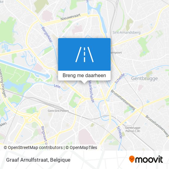 Graaf Arnulfstraat kaart