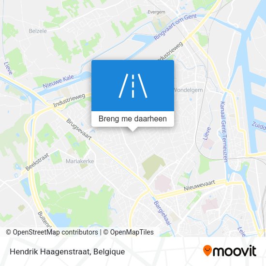 Hendrik Haagenstraat kaart