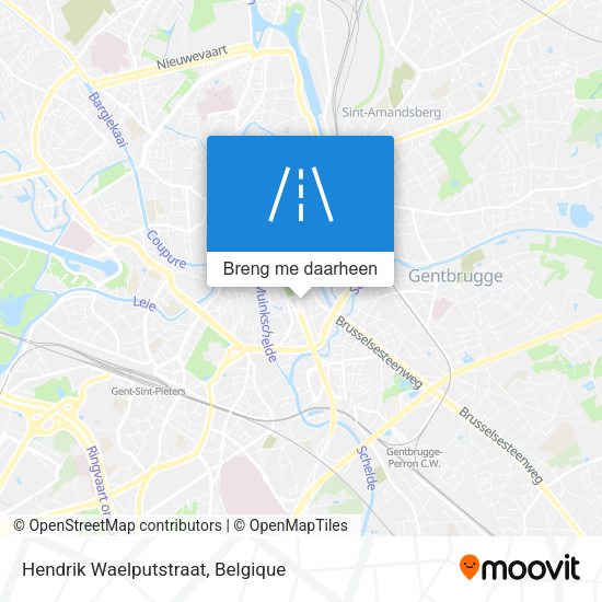 Hendrik Waelputstraat kaart