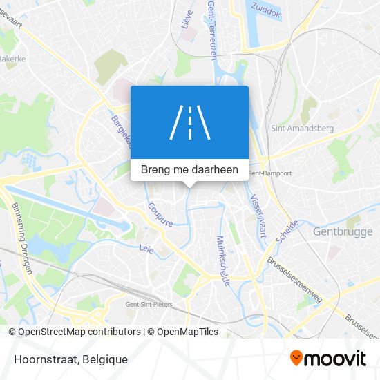 Hoornstraat kaart