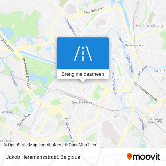 Jakob Heremansstraat kaart