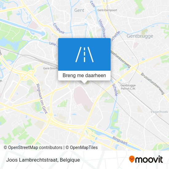 Joos Lambrechtstraat kaart