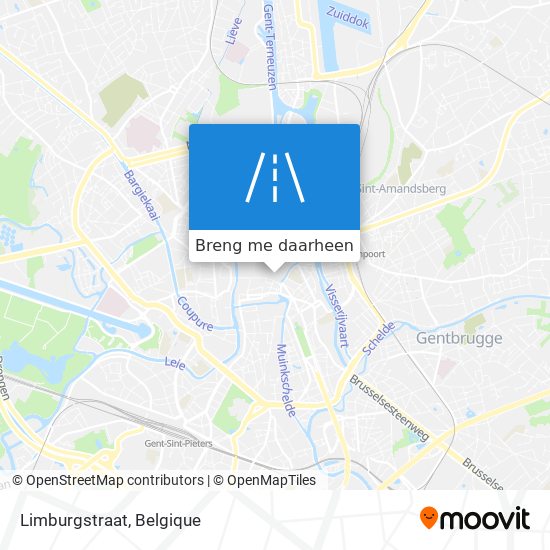 Limburgstraat kaart