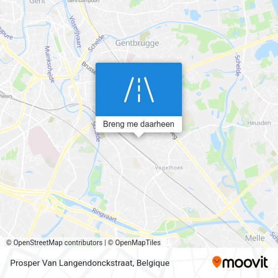 Prosper Van Langendonckstraat kaart