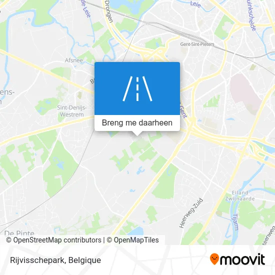 Rijvisschepark kaart