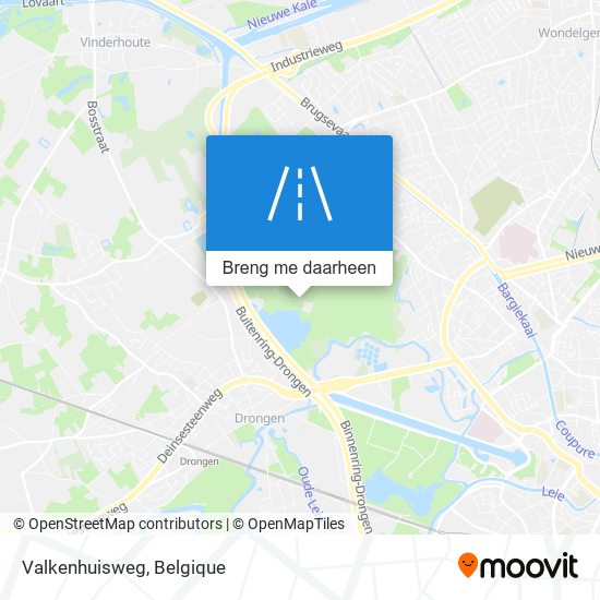 Valkenhuisweg kaart