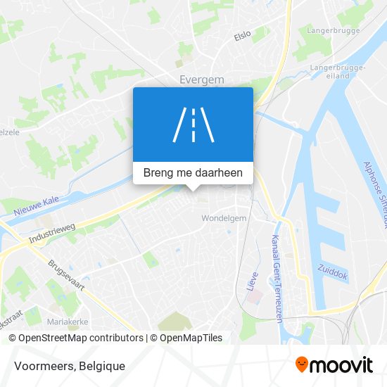 Voormeers kaart