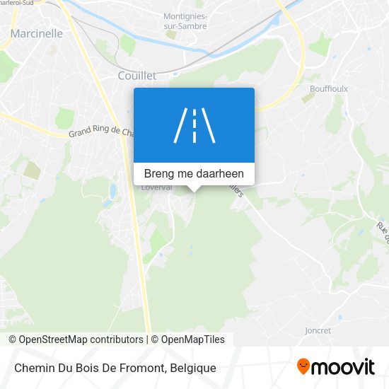 Chemin Du Bois De Fromont kaart