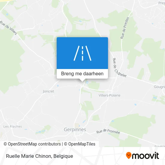 Ruelle Marie Chinon kaart