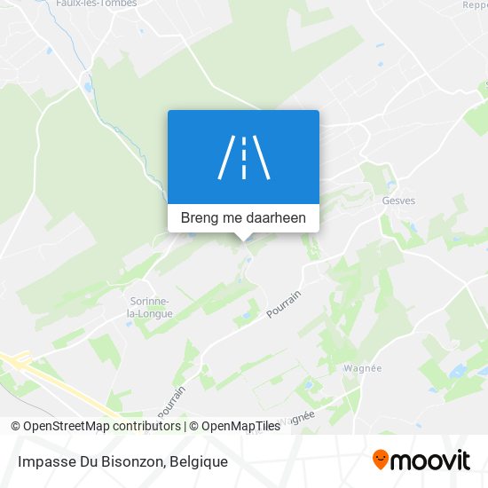 Impasse Du Bisonzon kaart