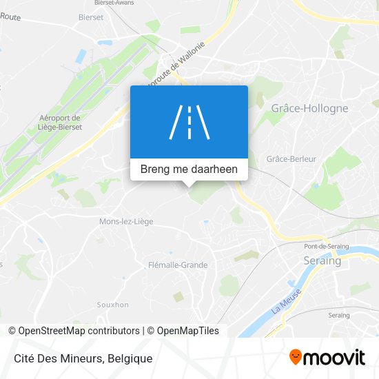 Cité Des Mineurs kaart