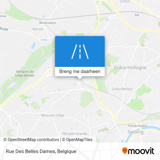 Rue Des Belles Dames kaart
