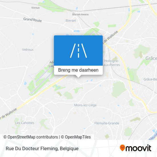 Rue Du Docteur Fleming kaart