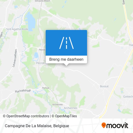 Campagne De La Malaise kaart