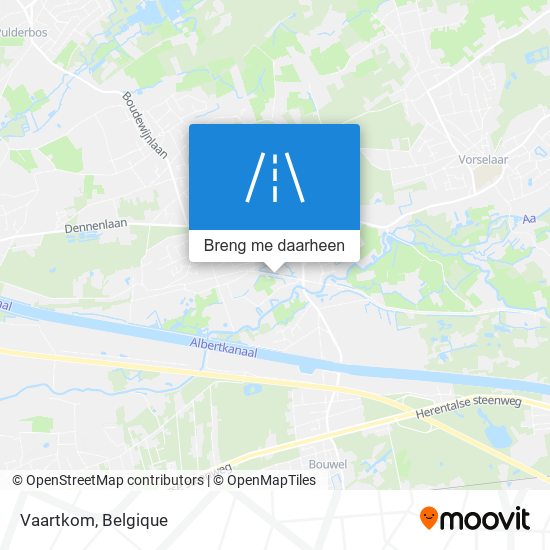 Vaartkom kaart