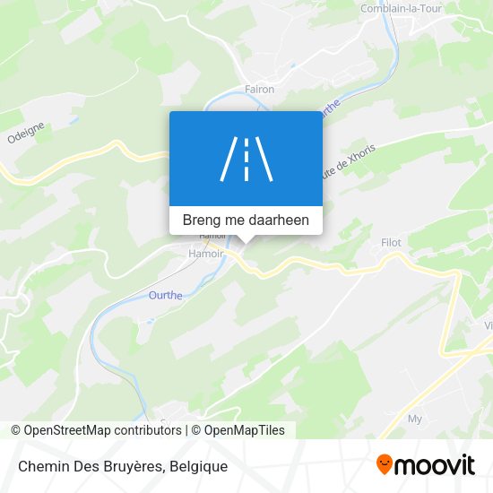 Chemin Des Bruyères kaart