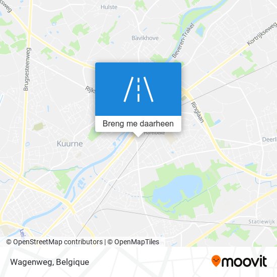 Wagenweg kaart