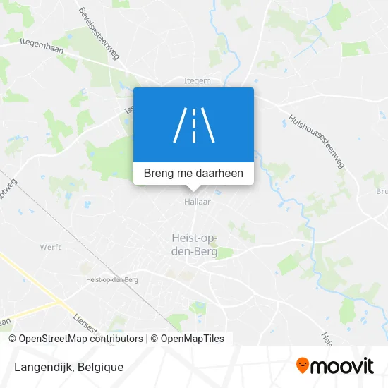 Langendijk kaart