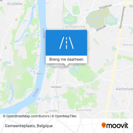 Gemeenteplaats kaart