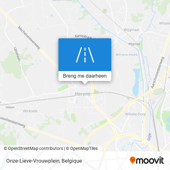 Onze-Lieve-Vrouwplein kaart