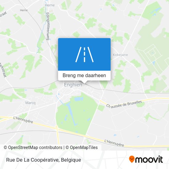 Rue De La Coopérative kaart