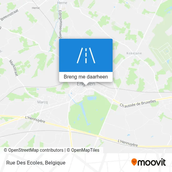 Rue Des Ecoles kaart