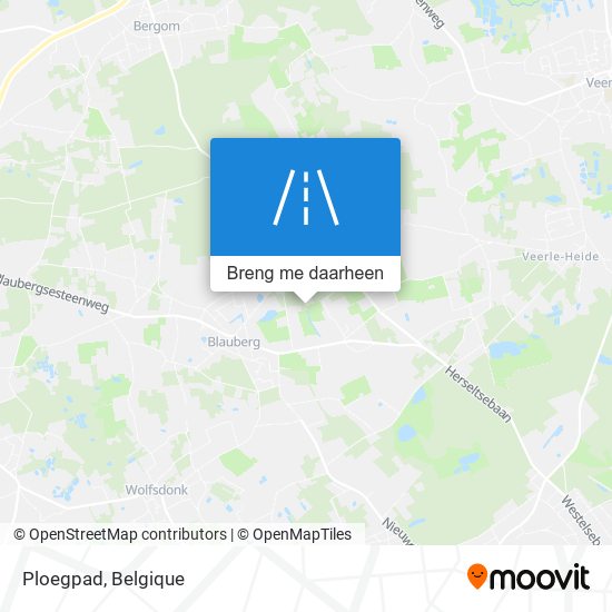 Ploegpad kaart