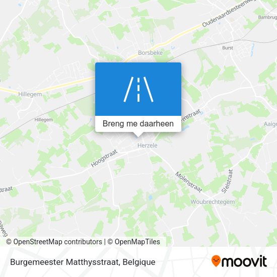 Burgemeester Matthysstraat kaart
