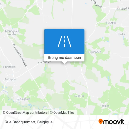 Rue Bracquemart kaart