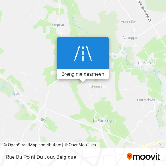 Rue Du Point Du Jour kaart