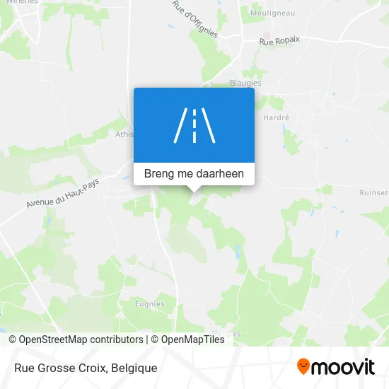 Rue Grosse Croix kaart