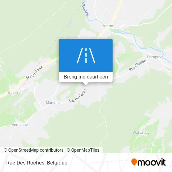 Rue Des Roches kaart