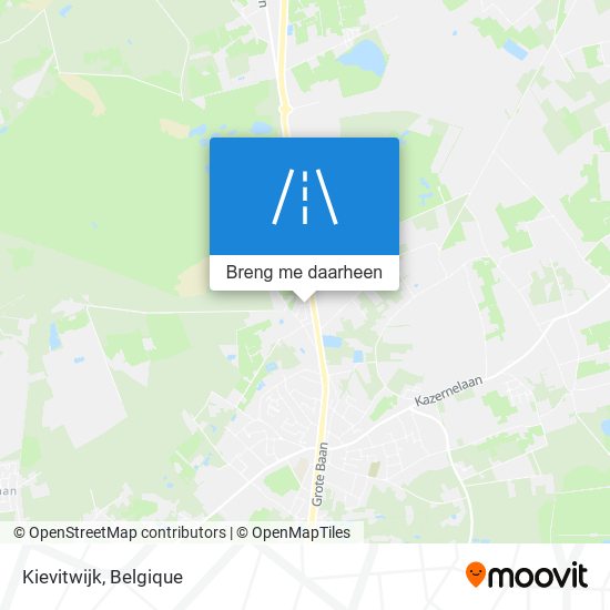 Kievitwijk kaart